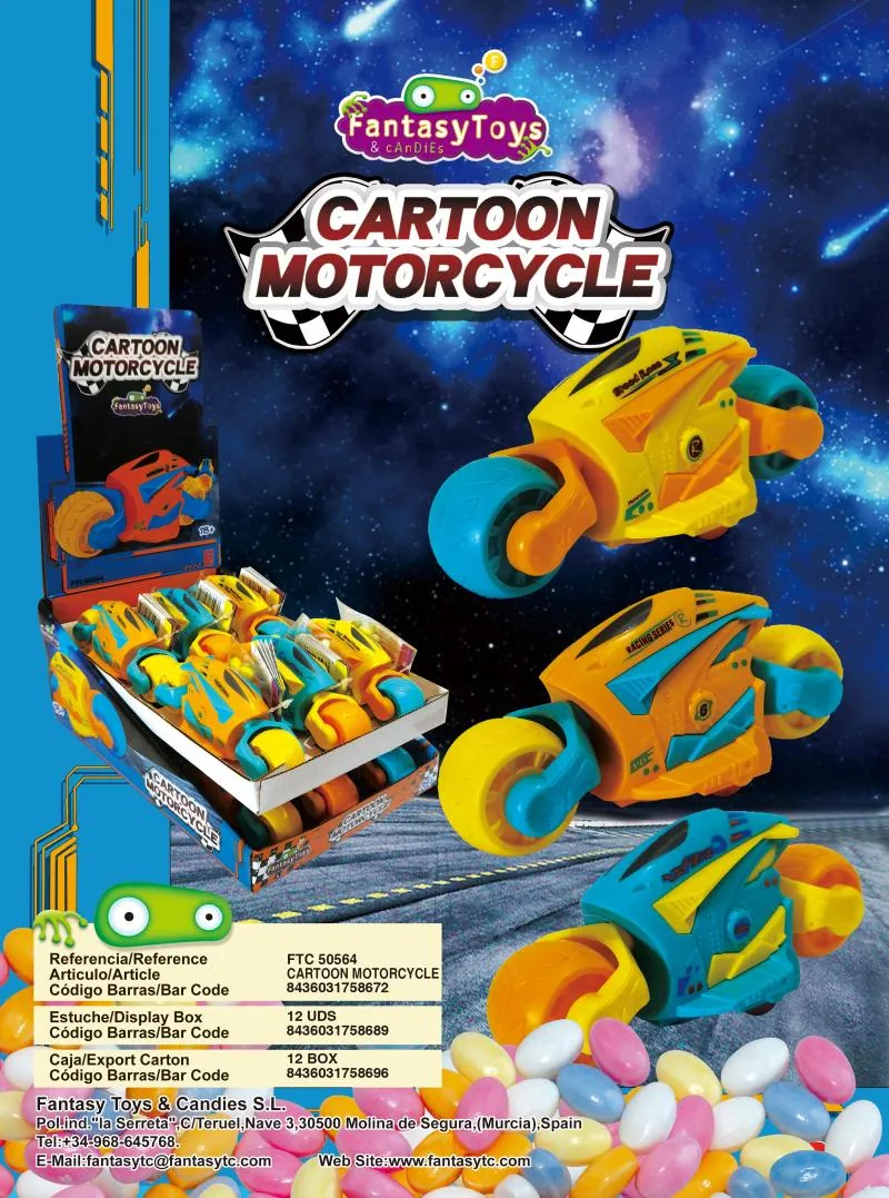 Ficha del producto Cartoon Motorcycle, referencia FTC 50564