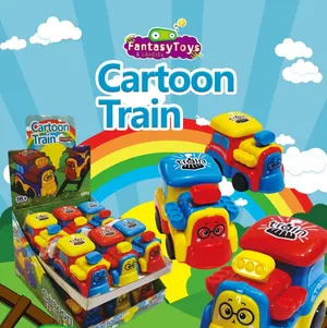 Cartoon Train, tren de Fantasy Toys & Candies