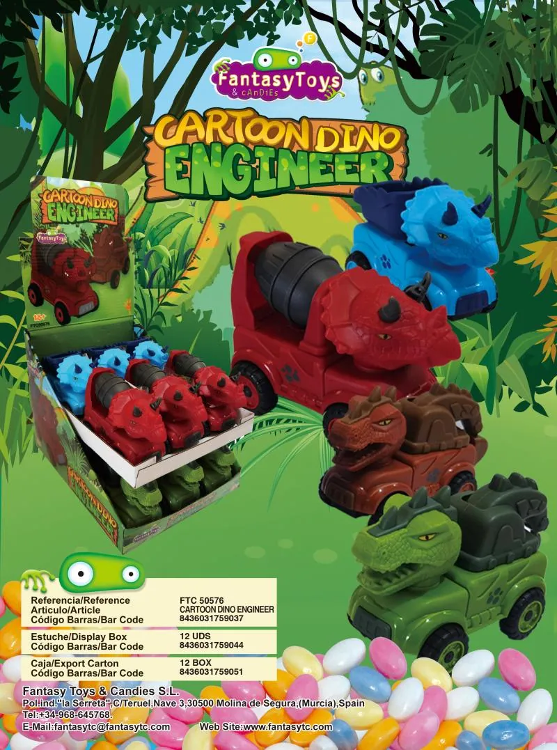 Ficha del producto Cartoon Dino Engineer, referencia FTC 50576