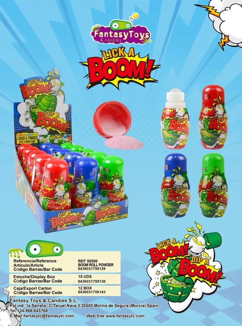 Ficha del producto Boom Roll Powder, referencia FTC 50580