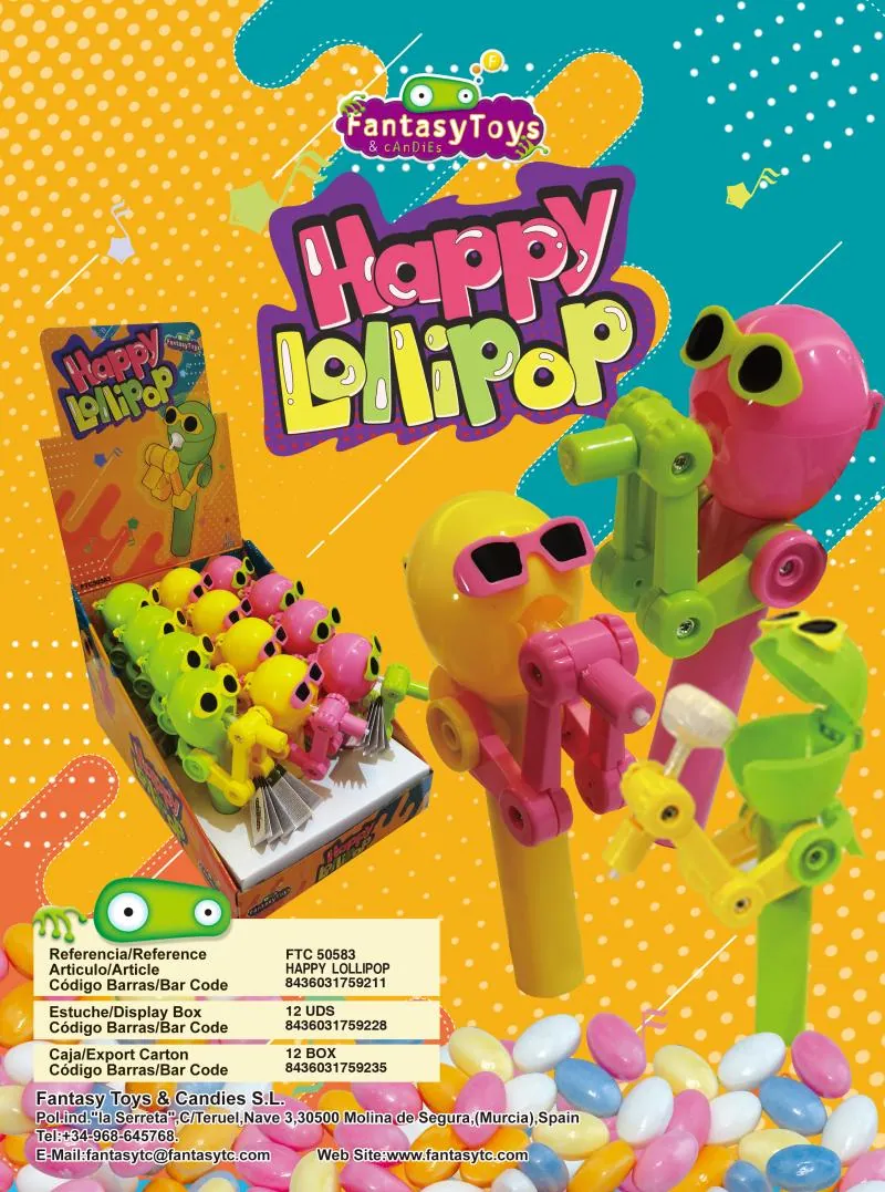 Ficha del producto Happy Lollipop, referencia FTC 50583