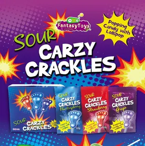 Crazy Crackles, caramelo explosivo de Fantasy Toys & Candies
