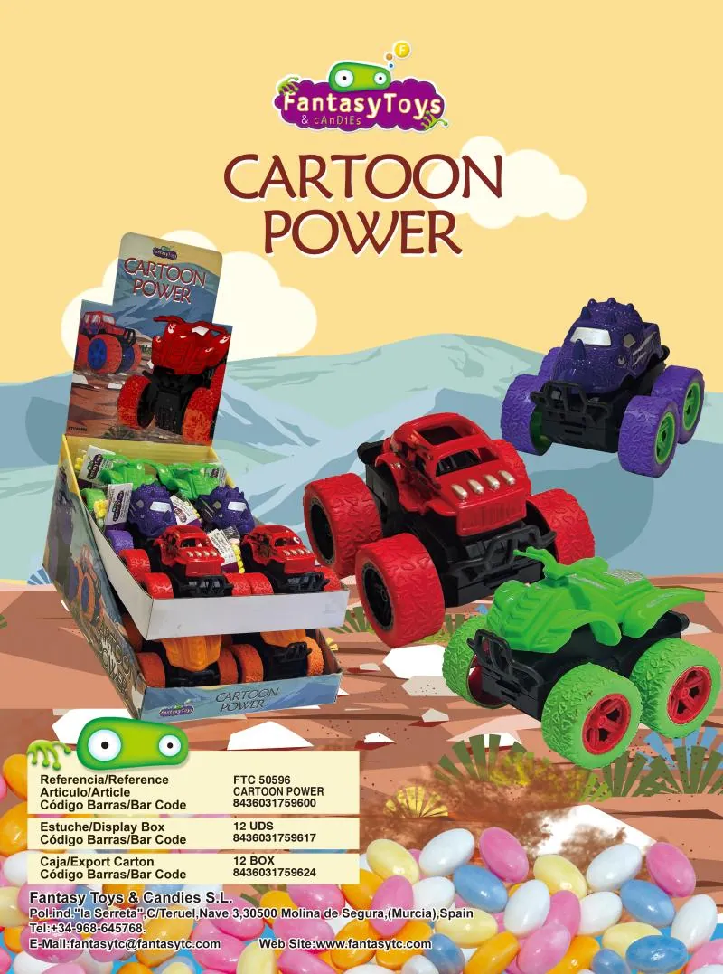 Ficha del producto Cartoon Power, referencia FTC 50596