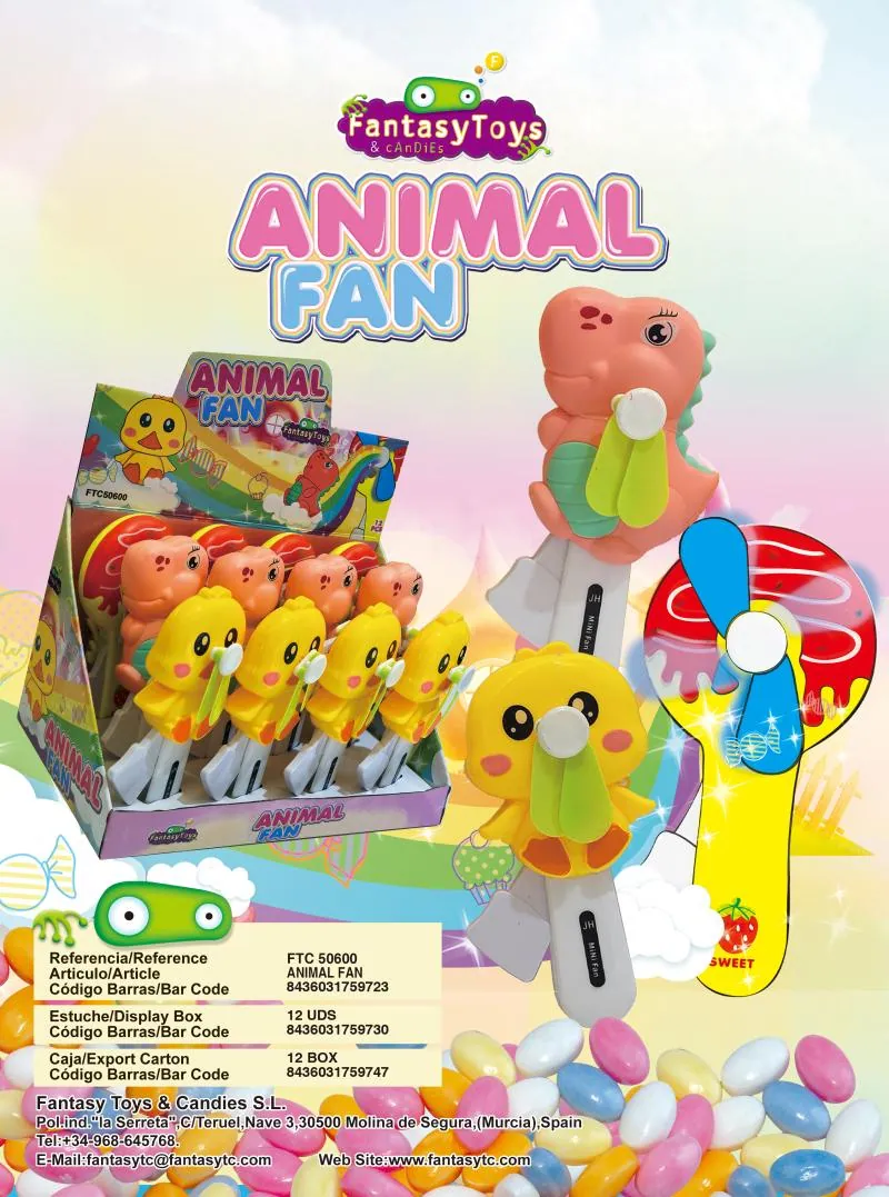 Ficha del producto Animal Fan, referencia FTC 50600