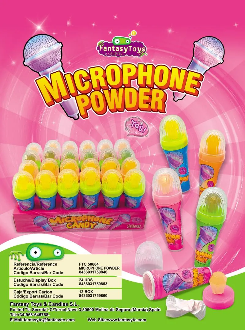 Ficha del producto Microphone Powder, referencia FTC 50604