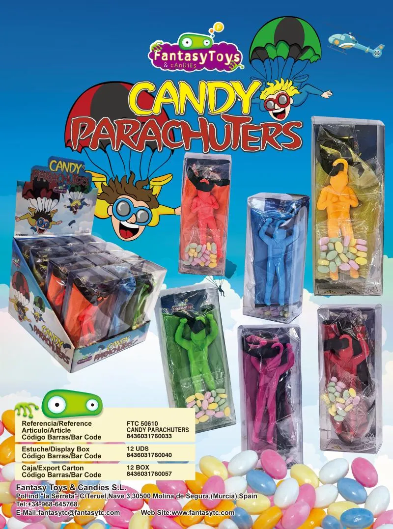 Ficha del producto Candy Parachuters, referencia FTC 50610