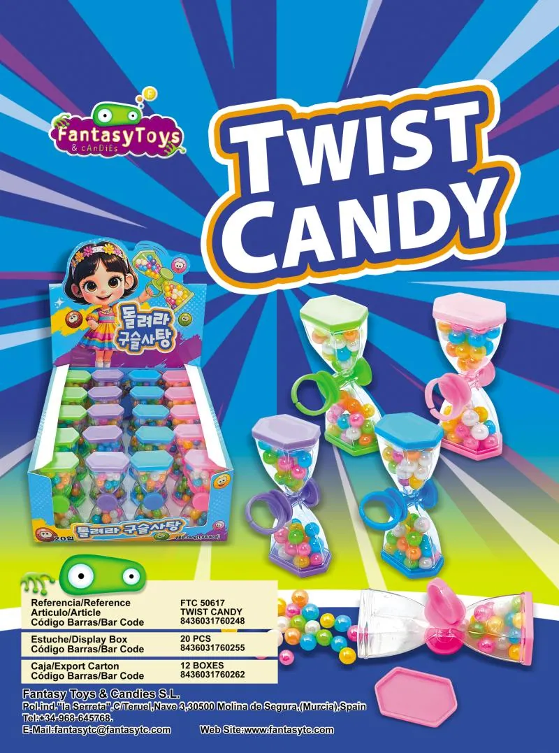 Ficha del producto Twist Candy, referencia FTC 50617